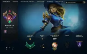 Conta de lol - Lvl 835 - Esmeralda Atual - 681 Skins !