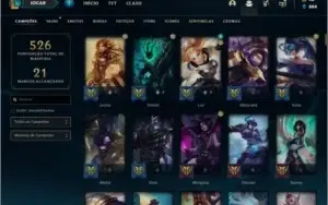 Conta ouro 2 MAIN SUP, com TODOS os champs e 201 skins