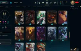 Conta Legue of Legends 82 skins + espolios