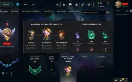 Conta Legue of Legends 82 skins + espolios