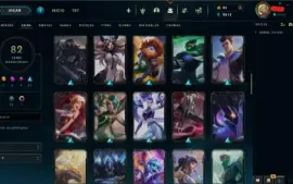 Conta Legue of Legends 82 skins + espolios