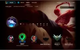 Conta League of Legends Prata V