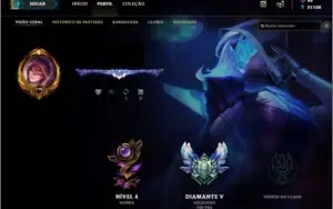 Conta de LOL - Diamante 5 188 skins