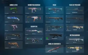 Conta valorant varias skins