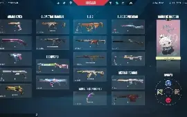 Conta Platina 3 Com Diversas Skins