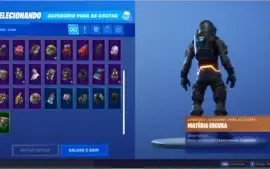 Conta fortnite season 3,4,5,6,7 +salve o mundo