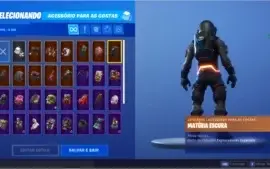 Conta fortnite season 3,4,5,6,7 +salve o mundo