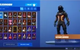 Conta fortnite season 3,4,5,6,7 +salve o mundo