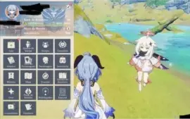 conta ar 50 com ganyu, xiao, albedo, jean, diluc