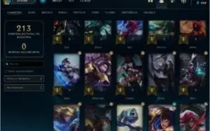 CONTA EX PLATINA 4 2020 57 CHAMP 29 SKINS