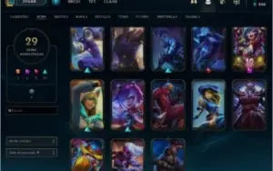 CONTA EX PLATINA 4 2020 57 CHAMP 29 SKINS