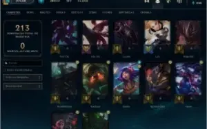 CONTA EX PLATINA 4 2020 57 CHAMP 29 SKINS