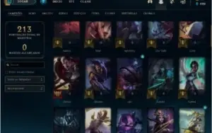 CONTA EX PLATINA 4 2020 57 CHAMP 29 SKINS