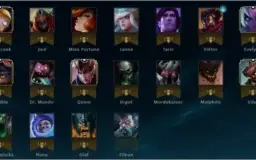 contas de league of legends