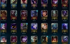 contas de league of legends