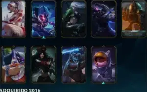 contas de league of legends