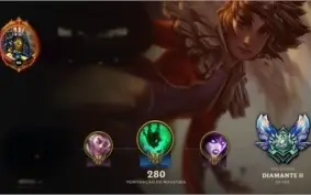 Conta LoL Diamante 2 | 101 Campeões | 60 Skins