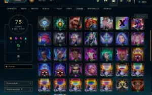 Conta Lol Varias Skin