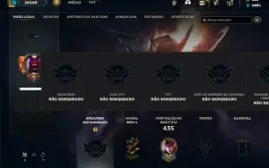 Unranked com 150 Champs e 113 Skins ( MAIN JG / ADC / SUP )