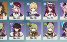 Genshin AR 60 Raiden C4 + 20 Personagens T5 + 10 Armas T5