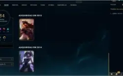 Conta lol platina 4 com morgana vitoriosa e ryze triunfante