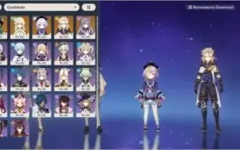 AR 41 Kequing / Venti c1 / Albedo e banner garantido