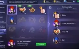 Conta legendária Mobile Legends