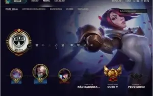 CONTA LOL GOLD V
