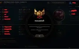 CONTA LOL GOLD V