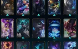 Conta Lol BR lvl 168 com 100 Skins e 144 campeões