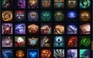 Conta Lol BR lvl 168 com 100 Skins e 144 campeões