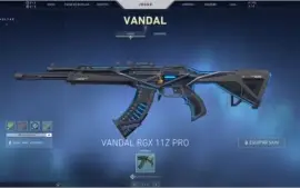 Conta Valorant com Vandal RGX - Phantom Protocolo, Brinquedo