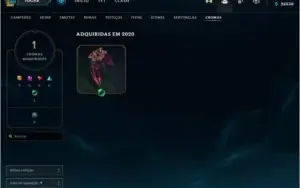 conta lol mestre preço negociavel pix