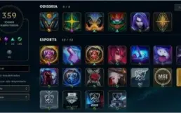 Conta League of Legends Diamante IV - Level 260, 190 Skins