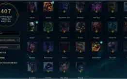 Conta League of Legends Diamante IV - Level 260, 190 Skins