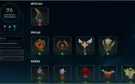 Conta League of Legends Diamante IV - Level 260, 190 Skins