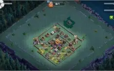 Clash of clans. Cv11 99% full. Heróis full.