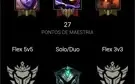 Conta platina 4 lol