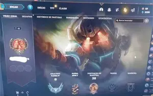 Conta platina 4 lol