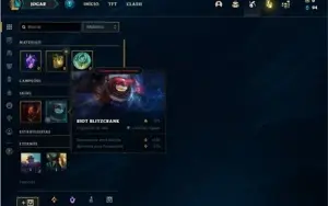 Conta Ferro 1 com 34 Champs e 2 Skins