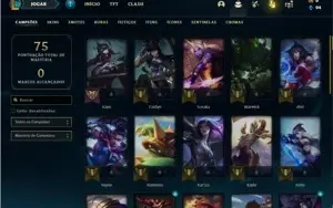 Conta Ferro 1 com 34 Champs e 2 Skins