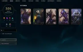 Esmeralda 2 com TODOS os champs e 307 Skins + 5 Vitoriosas