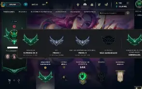 Esmeralda 2 com TODOS os champs e 307 Skins + 5 Vitoriosas