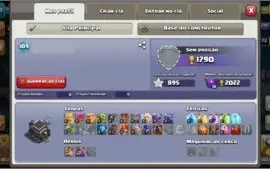 Vendo Conta Clash of Clans CV9