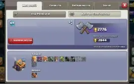 Vendo Conta Clash of Clans CV9