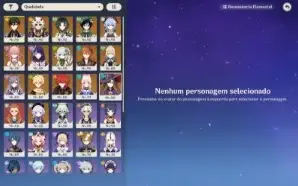 Conta AR 58, Personagens upados e muito bem buildados