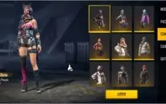 VENDO CONTA FREE FIRE COM ANGELICAL E VARIOS PACOTES