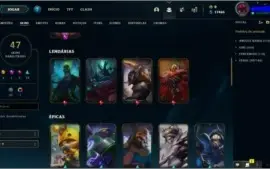 Conta de league of legends