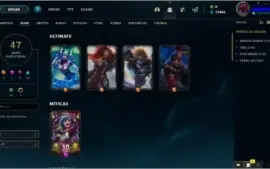 Conta de league of legends