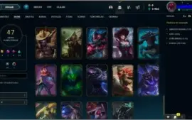 Conta de league of legends